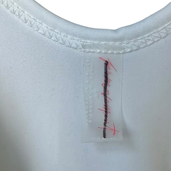 NWOT FP Movement Easy Tiger Shortsie Small green and white - Picture 7 of 9